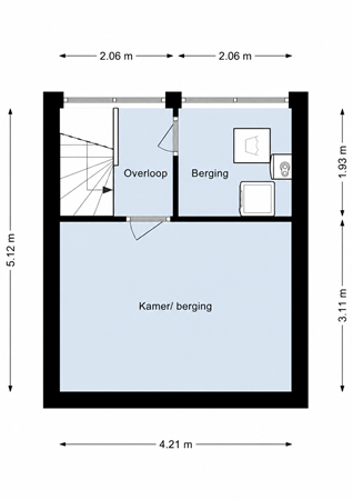 Floor plan - Valutaboulevard, 1060 RX Amsterdam 